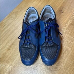 Men's Porsche size 10 Black and Blue Sneakers